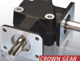 Bevel gearboxes - Crown Gear