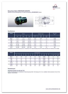 Datasheet Securmax Servo DSS/SG/N-GAS/SG