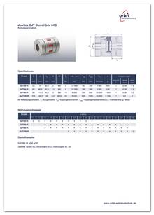 Datasheet Jawflex GJT Sh 64D