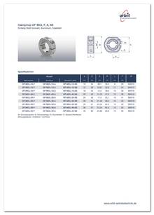 Datasheet Clampmax Mountable OF-MCL