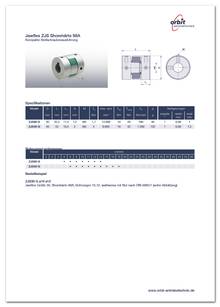 Datasheet Jawflex ZJS Sh 98A