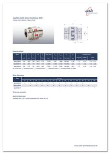 Datasheet Jawflex GJC Sh 64D Heavy Duty