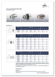 Datasheet Securmax Mini SFO PFO EFO