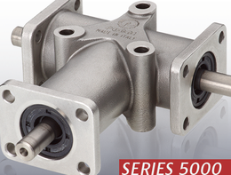 Bevel gearboxes stainless steel