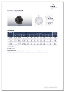 Datasheet Securmax Economy EDF-F