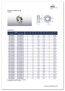 Datasheet Clampmax ENSP-SS