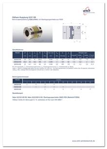 Datasheet Oldham-Kupplung GOC-SS PEK