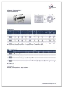 Datasheet Heliflex GWS