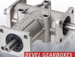 Bevel gearboxes