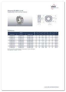 Datasheet Clampmax Mountable OF-MSP